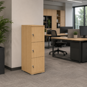 Signature 3 Door Wooden Locker