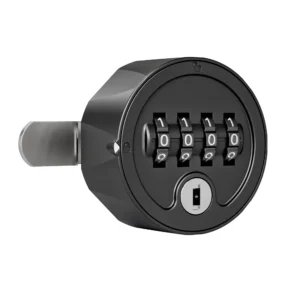 Auto Scrambling 4 Dial Combination Lock | Public Mode, Long Barrel