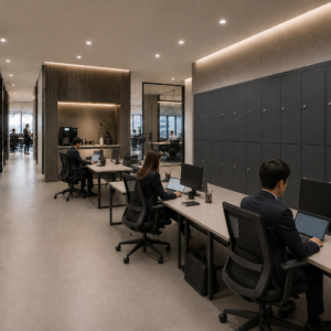 Enterprise Office Wood Locker Range
