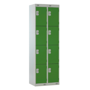 Link 4 Door Steel Locker (Nest of 2)