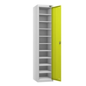 Pure 1 Door 10 Compartment Laptop Locker