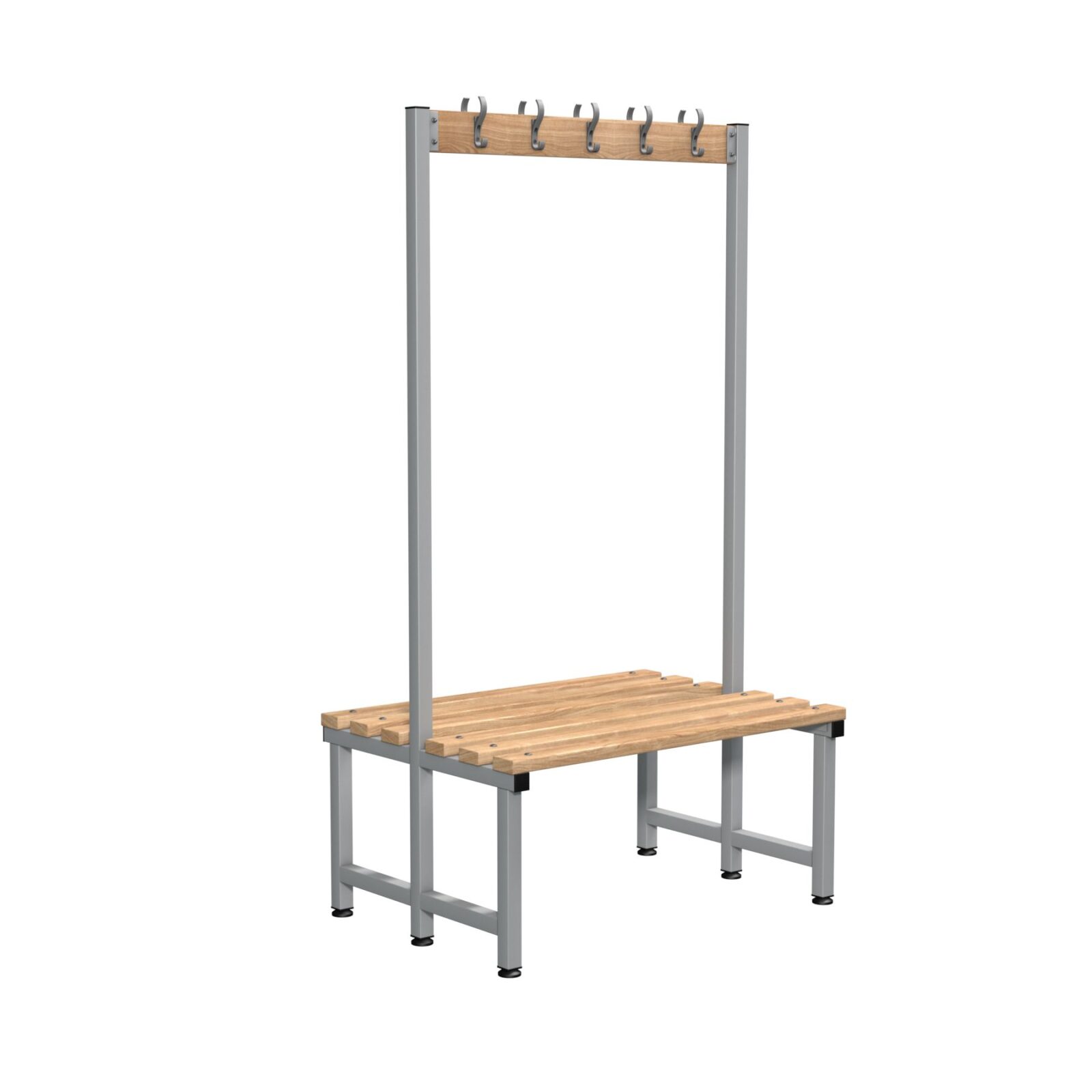 DOUBLE SIDED HOOKBOARD BENCH