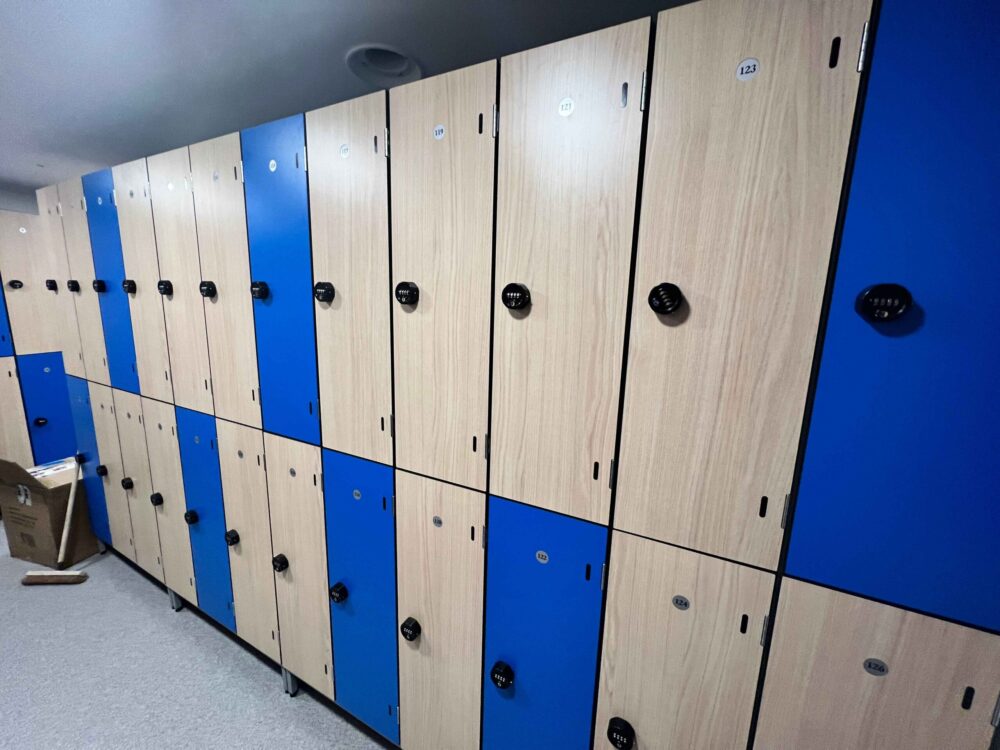 Staff lockers