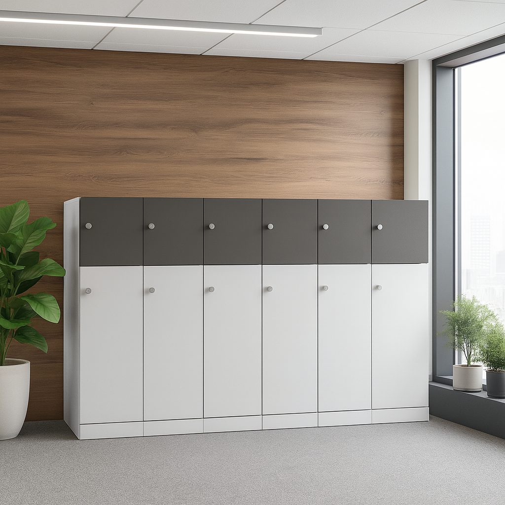 Commercial office lockers